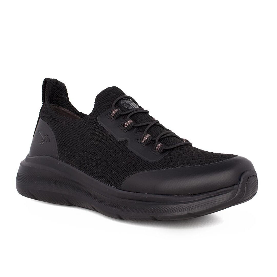 TAMARIS COMFORT ΓΥΝΑΙΚΕΙΑ ΥΦΑΣΜΑΤΙΝΑ SNEAKERS 8-83711-42 007 BLACK UNI - Image 2