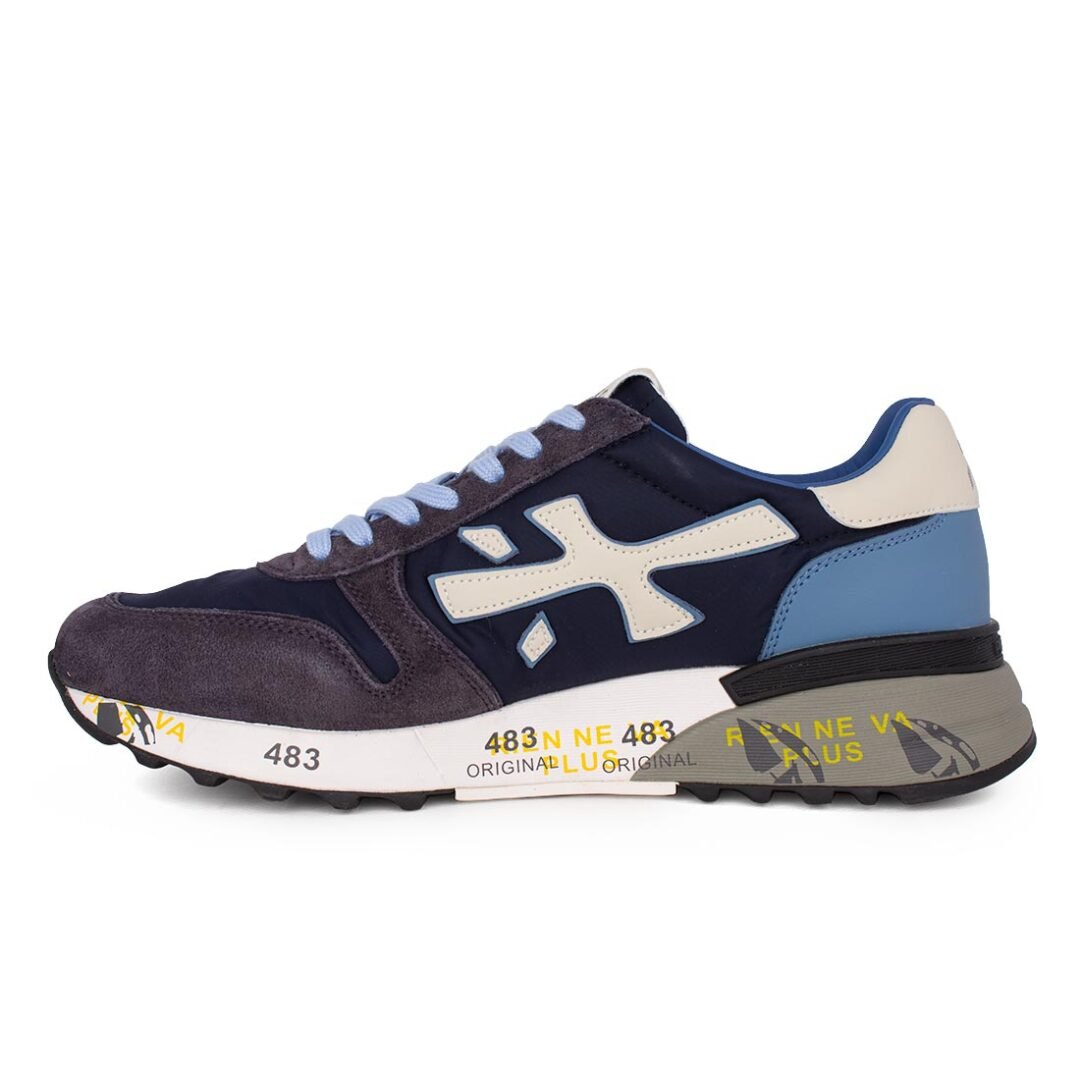 PREMIATA ΑΝΔΡΙΚΑ ΔΕΡΜΑΤΙΝΑ SNEAKERS MICK 1280E - Image 3