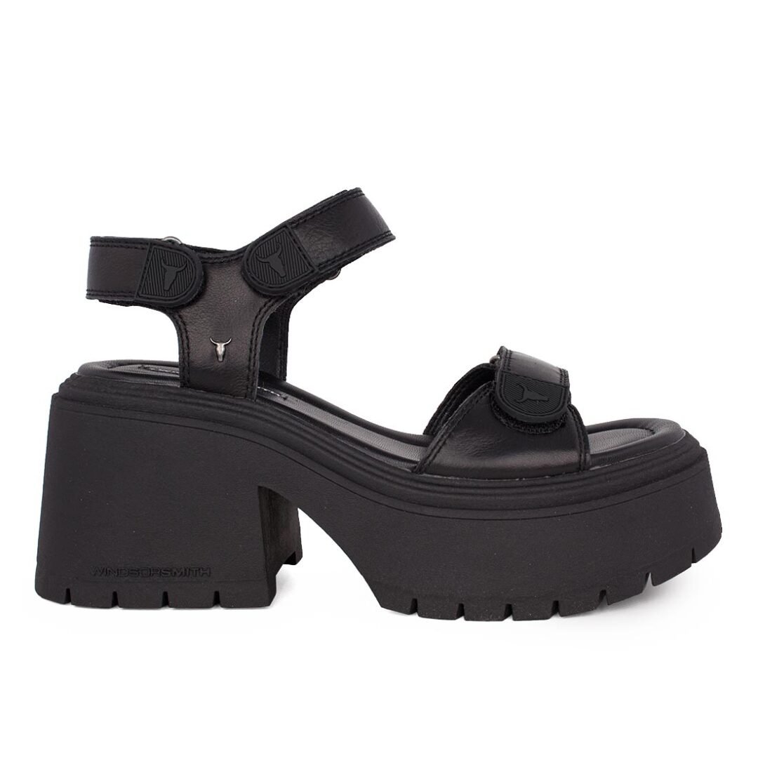 WINDSOR SMITH ΓΥΝΑΙΚΕΙΑ ΔΕΡΜΑΤΙΝΑ ΣΠΟΡ ΠΕΔΙΛΑ CONFETTI BLACK