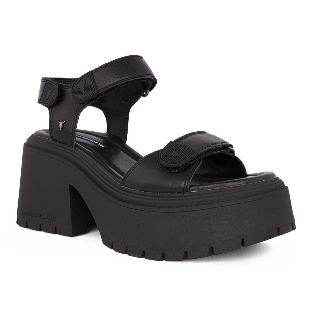 WINDSOR SMITH ΓΥΝΑΙΚΕΙΑ ΔΕΡΜΑΤΙΝΑ ΣΠΟΡ ΠΕΔΙΛΑ CONFETTI BLACK - Image 2