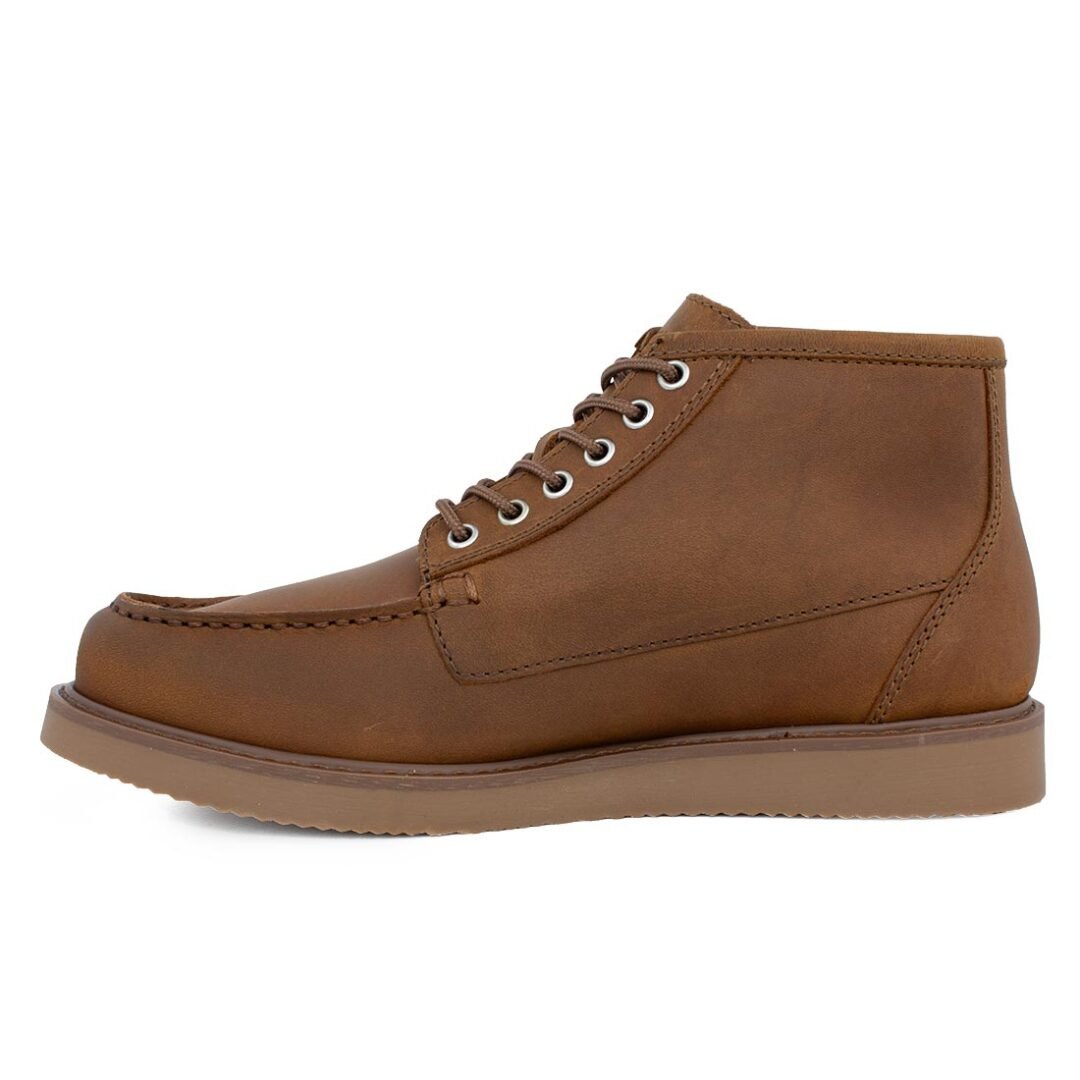 TIMBERLAND ΑΝΔΡΙΚΑ ΔΕΡΜΑΤΙΝΑ ΜΠΟΤΑΚΙΑ NEWMARKET II BOAT CHUKKA A5SCG F131 SADDLE - Image 3