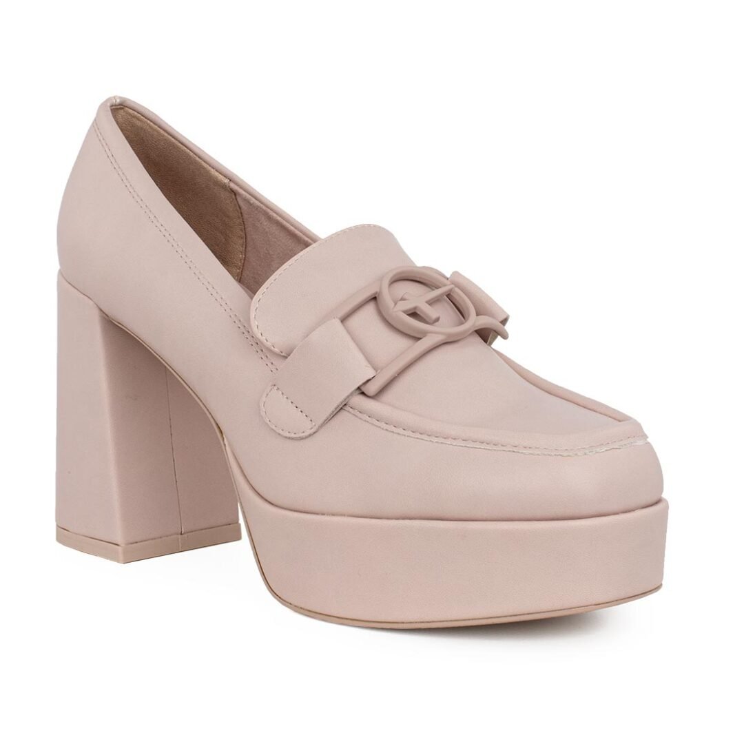 TAMARIS ΓΥΝΑΙΚΕΙΑ LOAFERS ΜΕ ΤΑΚΟΥΝΙ 1-24417-20 508 POWDER - Image 2