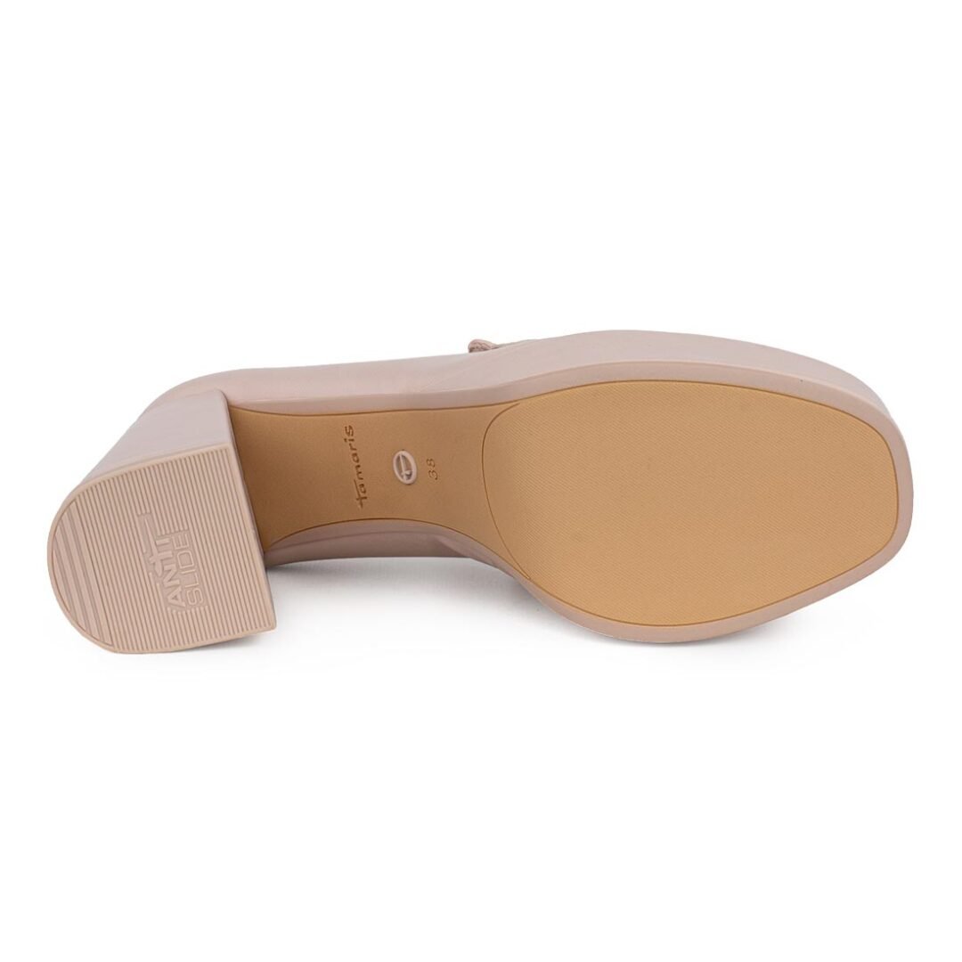 TAMARIS ΓΥΝΑΙΚΕΙΑ LOAFERS ΜΕ ΤΑΚΟΥΝΙ 1-24417-20 508 POWDER - Image 4