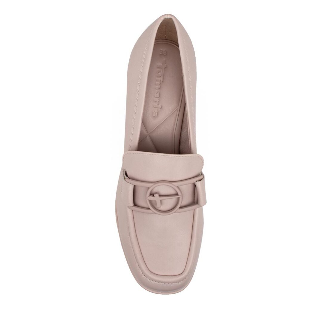 TAMARIS ΓΥΝΑΙΚΕΙΑ LOAFERS ΜΕ ΤΑΚΟΥΝΙ 1-24417-20 508 POWDER - Image 5