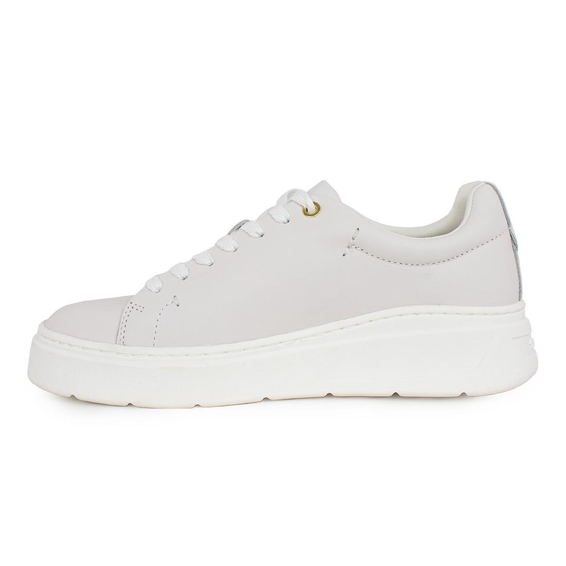TAMARIS ΓΥΝΑΙΚΕΙΑ ΔΕΡΜΑΤΙΝΑ SNEAKERS 1-23700-20 146 WHITE - Image 3