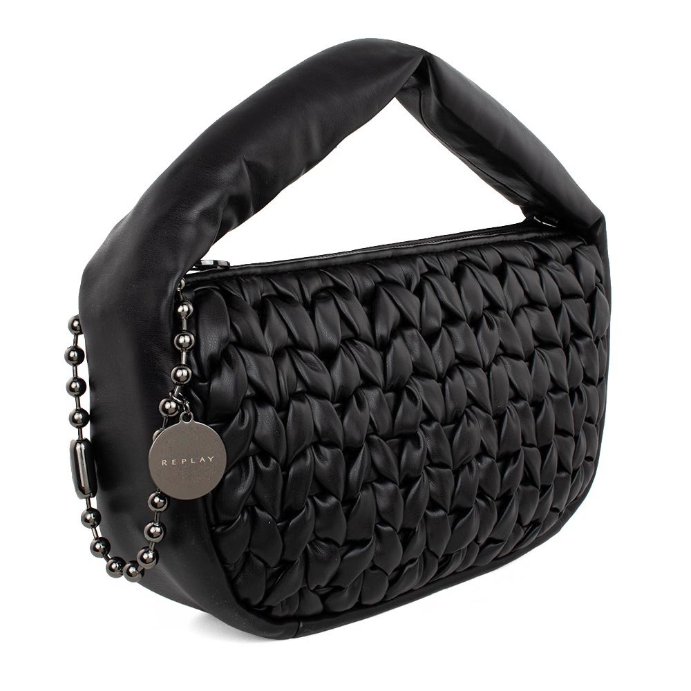 REPLAY ΓΥΝΑΙΚΕΙΑ ΤΣΑΝΤΑ FW3340.000 ΜΑΥΡΗ - Image 2