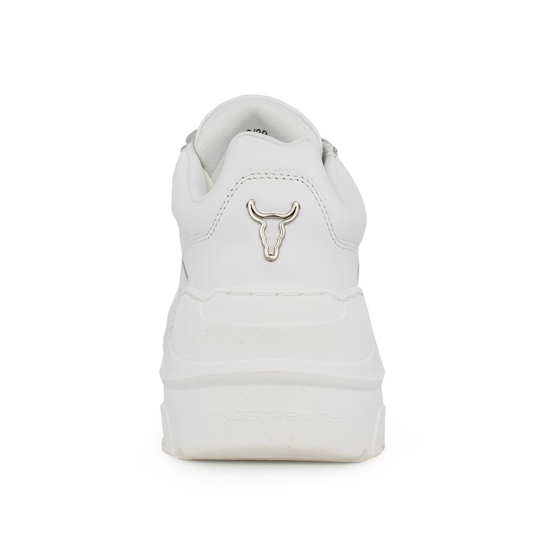 WINDSOR SMITH ΓΥΝΑΙΚΕΙΑ ΔΕΡΜΑΤΙΝΑ SNEAKERS CARTE WHITE - Image 4