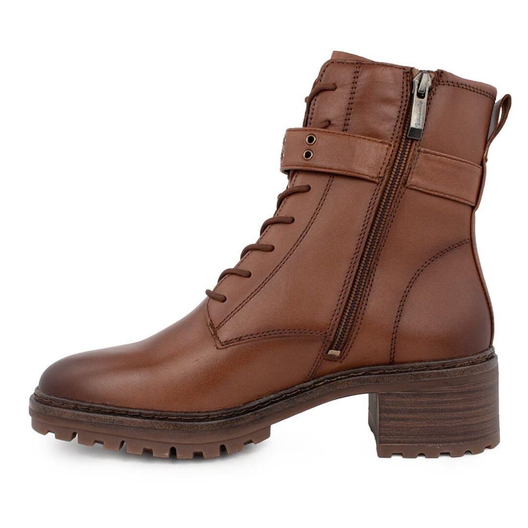 TAMARIS ΓΥΝΑΙΚΕΙΑ ΔΕΡΜΑΤΙΝΑ ΜΠΟΤΑΚΙΑ 1-25113-41 305 COGNAC - Image 3