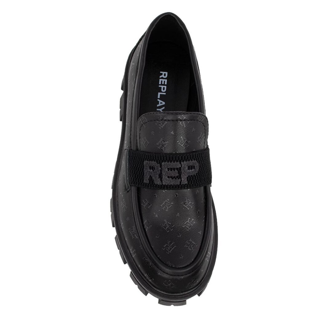 REPLAY ΓΥΝΑΙΚΕΙΑ LOAFERS CABLERY GWL79.000.C0009S 0003 BLACK - Image 5