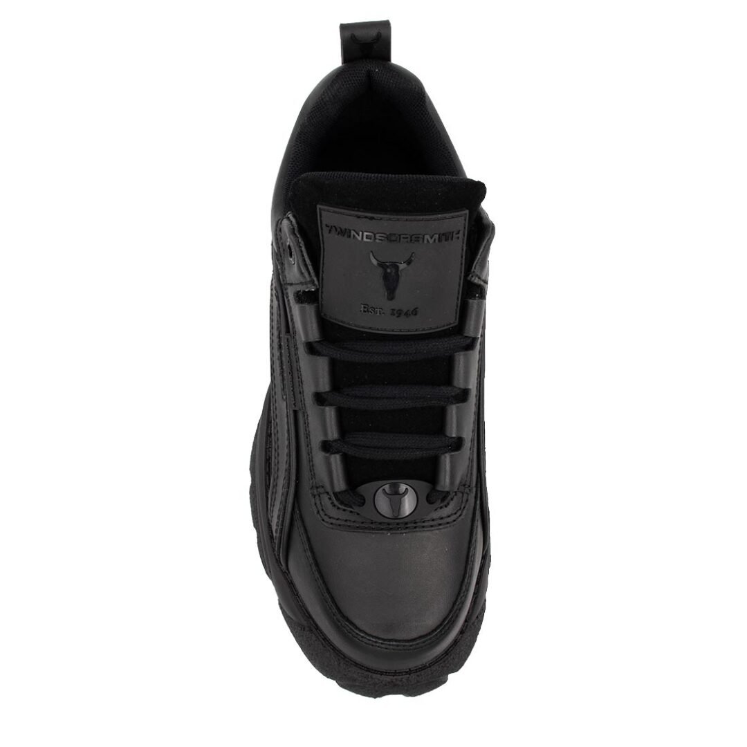 WINDSOR SMITH ΓΥΝΑΙΚΕΙΑ ΔΕΡΜΑΤΙΝΑ SNEAKERS LUPE BLACK - Image 6