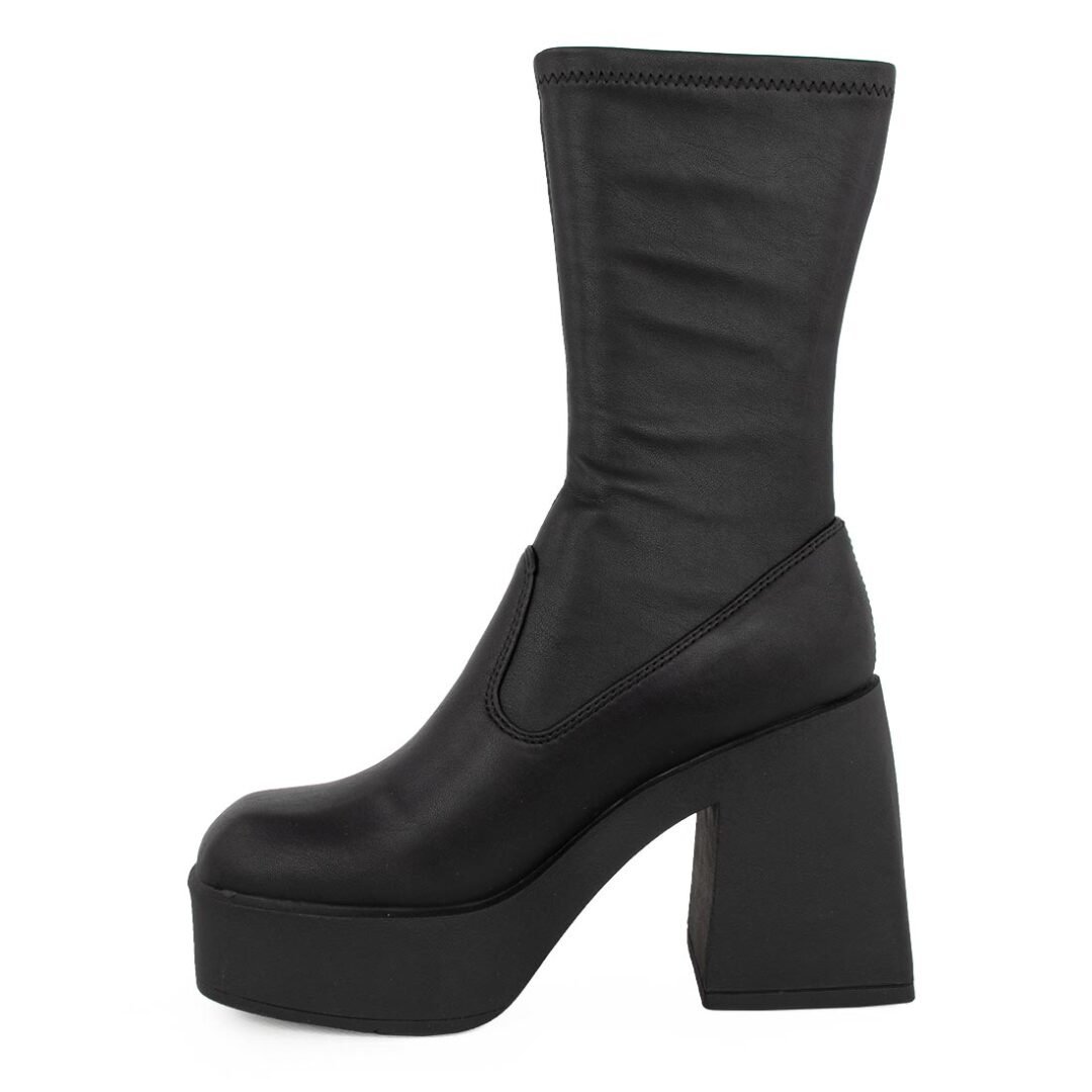 WINDSOR SMITH ΓΥΝΑΙΚΕΙΑ ΜΠΟΤΑΚΙΑ ΜΕ ΤΑΚΟΥΝΙ BADDEST BOOTIES BLACK - Image 3