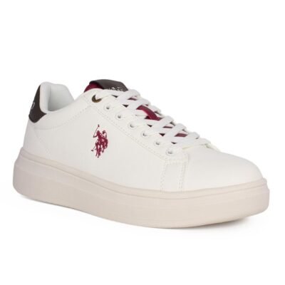 US POLO ΑΝΔΡΙΚΑ SNEAKERS CODY001C OFF WHITE - Image 2