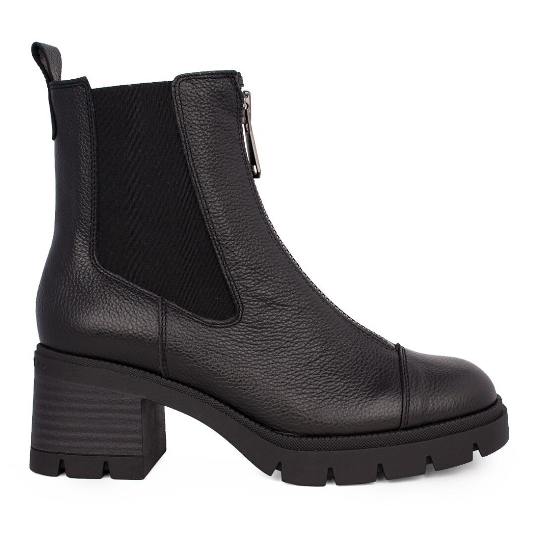 HISPANITAS ΓΥΝΑΙΚΕΙΑ ΔΕΡΜΑΤΙΝΑ ΜΠΟΤΑΚΙΑ EVEREST HI243636 BLACK