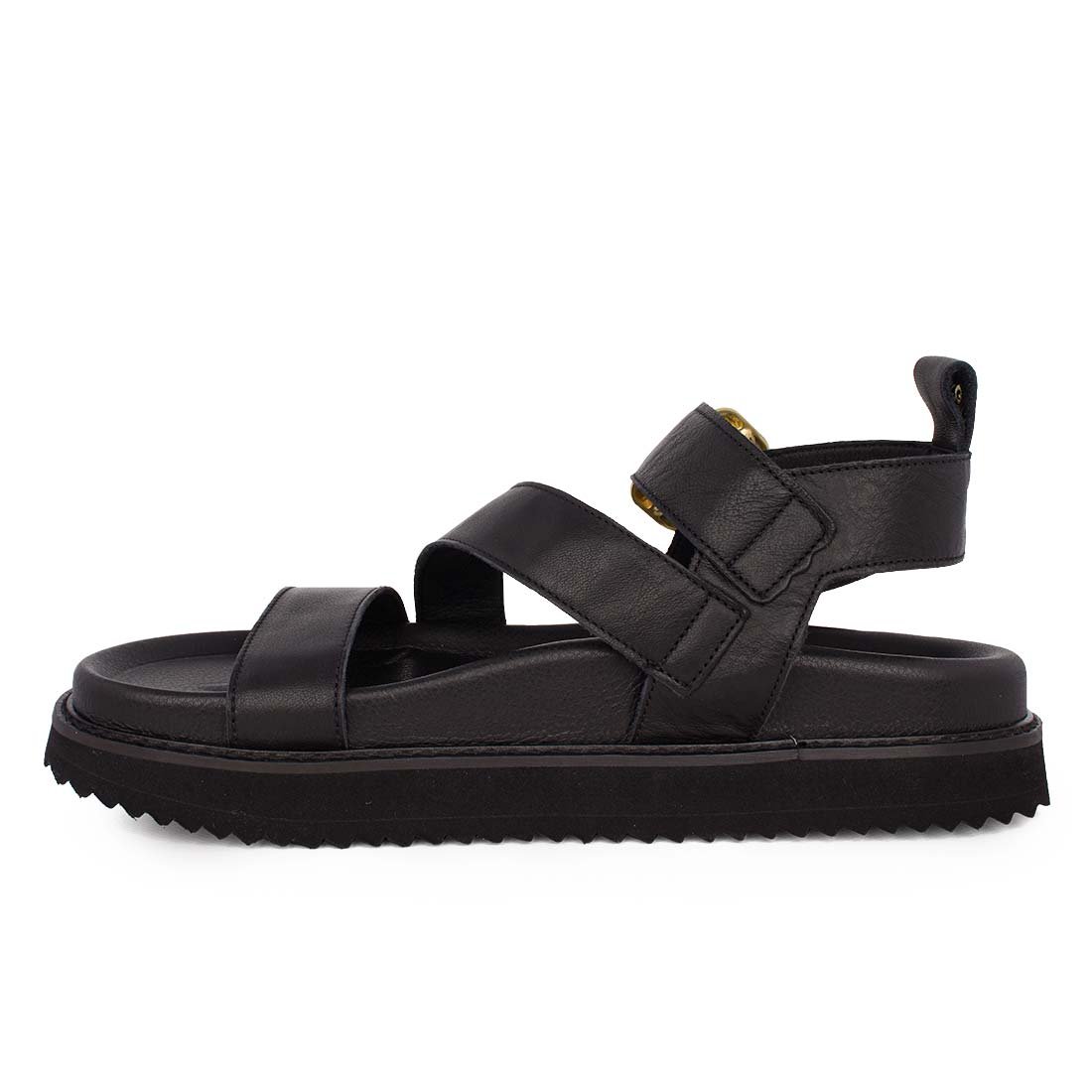 KOMIS & KOMIS ΓΥΝΑΙΚΕΙΑ ΔΕΡΜΑΤΙΝΑ ΠΕΔΙΛΑ B24 BLACK - Image 3