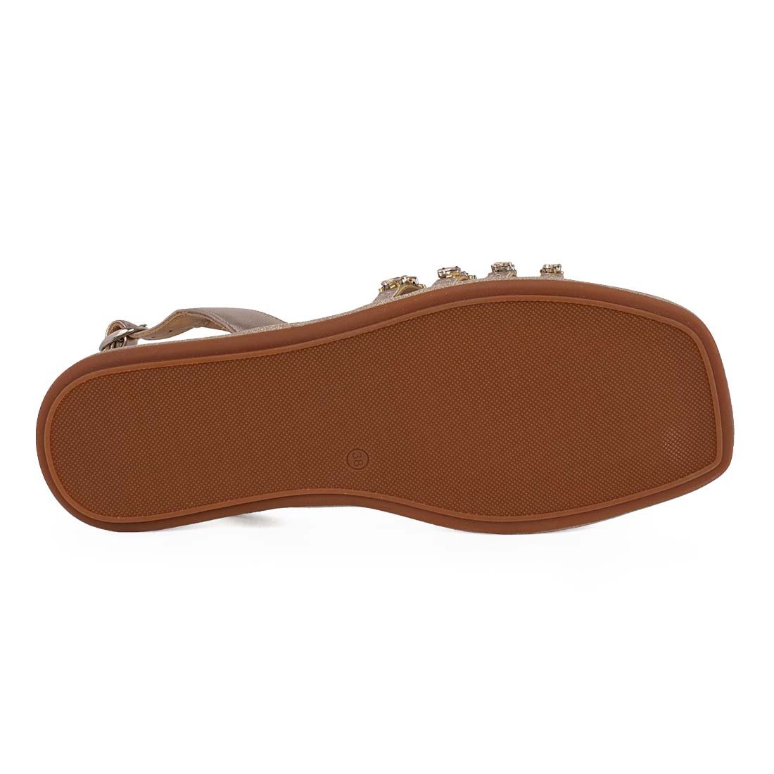 ALMA EN PENA ΓΥΝΑΙΚΕΙΑ ΔΕΡΜΑΤΙΝΑ FLAT ΠΕΔΙΛΑ V240853 DIVA BRONZE - Image 4