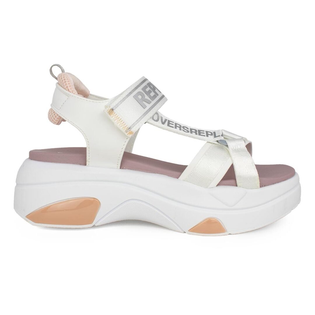 REPLAY ΓΥΝΑΙΚΕΙΑ ΣΠΟΡ ΠΕΔΙΛΑ TEMPURA WEB RS2E0008S 2938 WHITE ROSE