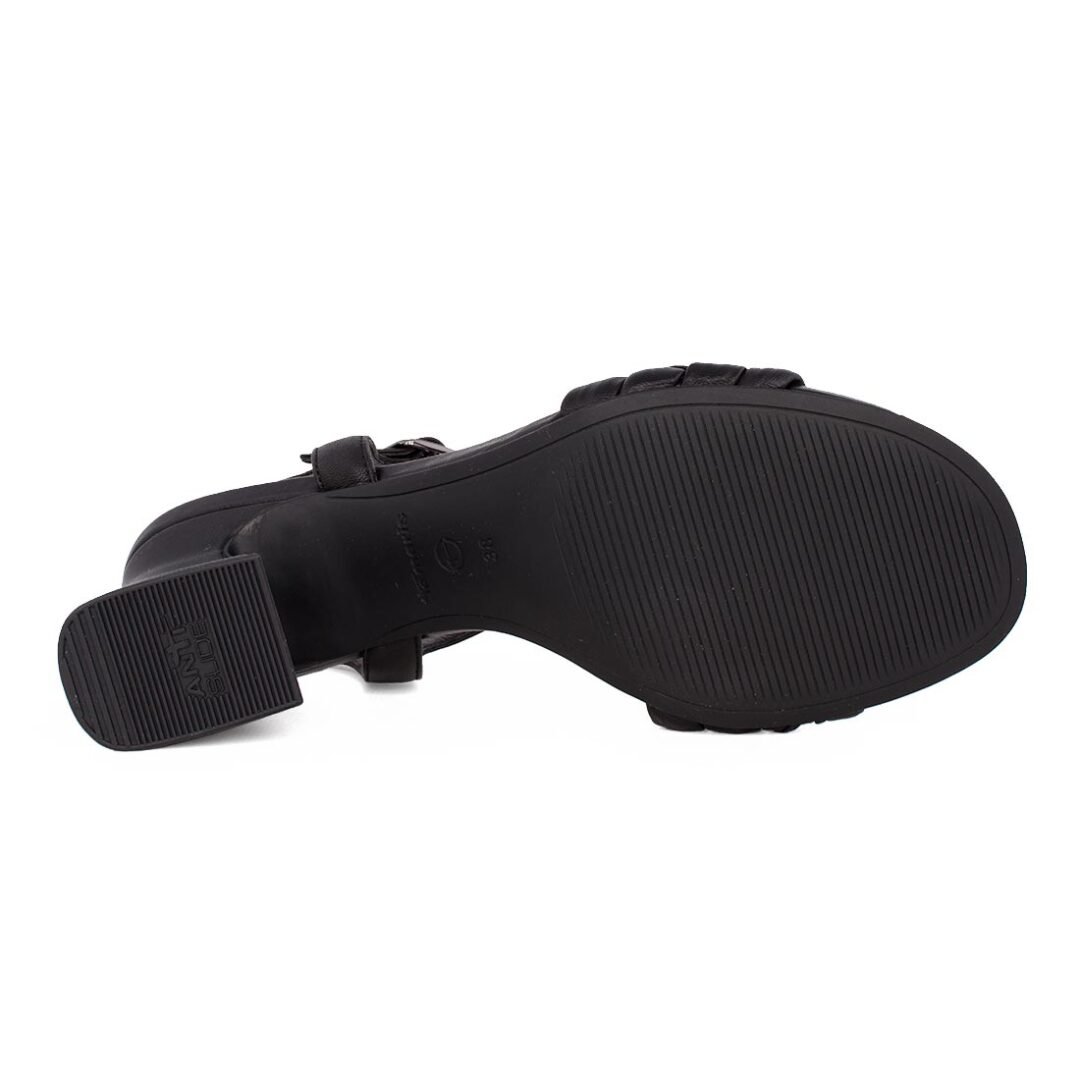 TAMARIS ΓΥΝΑΙΚΕΙΑ ΔΕΡΜΑΤΙΝΑ ΠΕΔΙΛΑ 1-28005-42 001 BLACK - Image 4