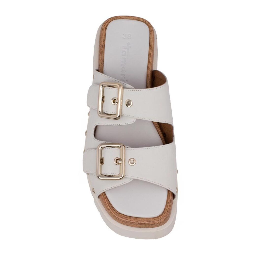 TAMARIS ΓΥΝΑΙΚΕΙΕΣ ΔΕΡΜΑΤΙΝΕΣ ΠΑΝΤΟΦΛΕΣ 1-27224-42 100 WHITE - Image 5
