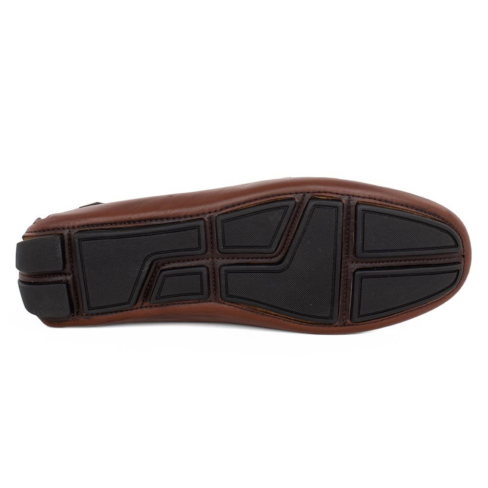 BOSS SHOES ΑΝΔΡΙΚΑ ΔΕΡΜΑΤΙΝΑ DRIVER ΜΟΚΑΣΙΝΙΑ S6889 COGNAC - Image 4