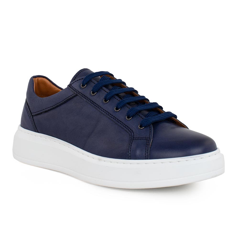 EX-S ΑΝΔΡΙΚΑ ΔΕΡΜΑΤΙΝΑ XLight SNEAKERS 1875 ΜΠΛΕ - Image 2