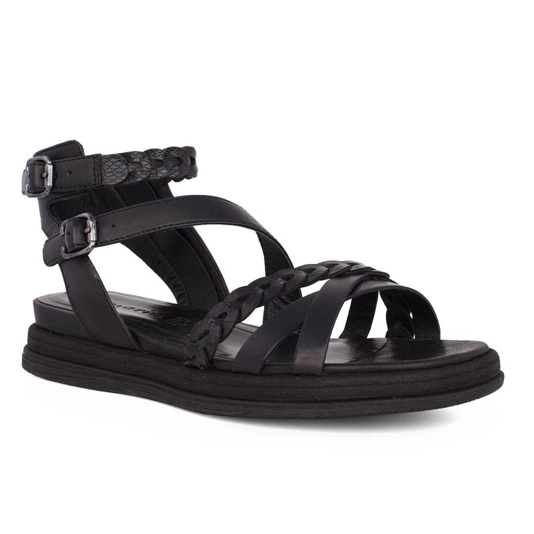 TAMARIS ΓΥΝΑΙΚΕΙΑ ΔΕΡΜΑΤΙΝΑ ΠΕΔΙΛΑ 1-28210-42 001 BLACK - Image 2