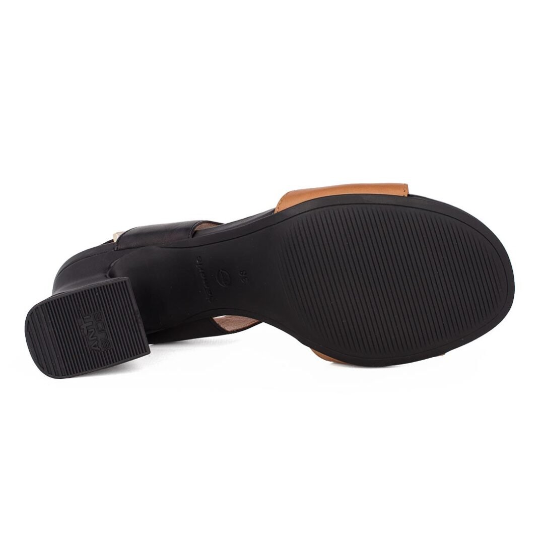 TAMARIS ΓΥΝΑΙΚΕΙΑ ΔΕΡΜΑΤΙΝΑ ΠΕΔΙΛΑ 1-28379-42 392 COGNAC COMB - Image 4