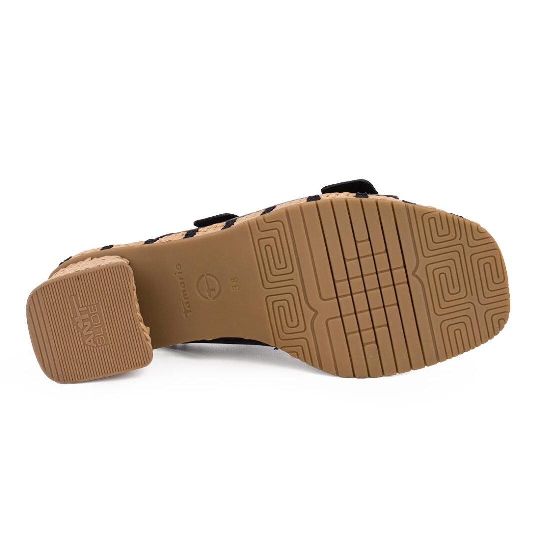 TAMARIS ΓΥΝΑΙΚΕΙΑ ΔΕΡΜΑΤΙΝΑ ΠΕΔΙΛΑ 1-28040-42 001 BLACK - Image 4