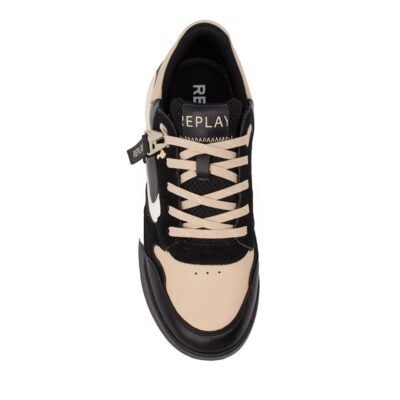 REPLAY ΓΥΝΑΙΚΕΙΑ SNEAKERS FIELD W VIBE RS9H0005L 2101 BLACK/ECRU - Image 6
