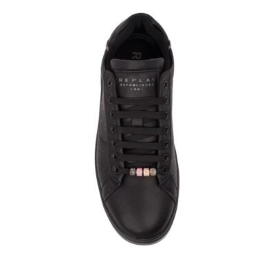REPLAY ΓΥΝΑΙΚΕΙΑ SNEAKERS UNIVERSITY W JOY RZ4N0016L 0003 BLACK - Image 5