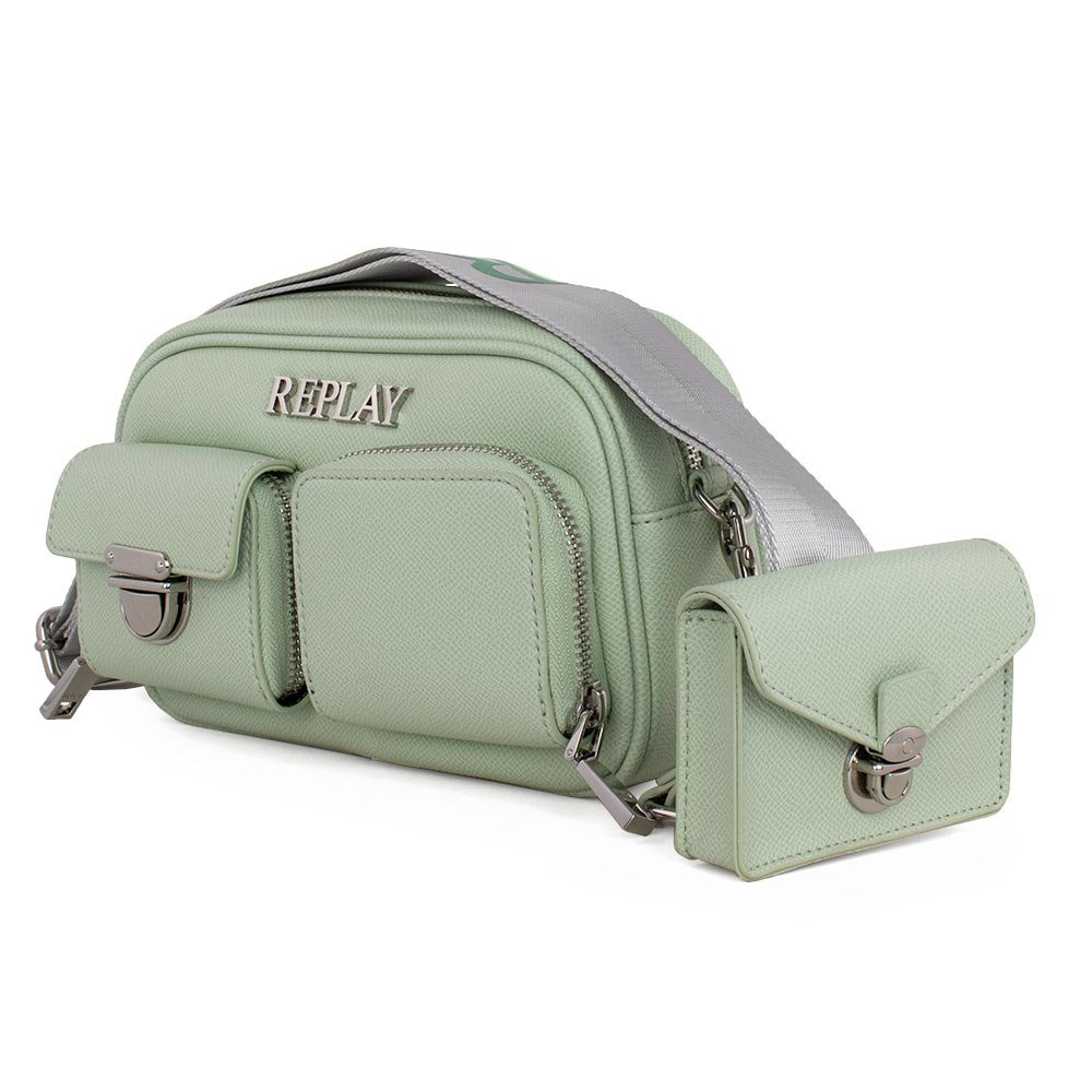 REPLAY ΓΥΝΑΙΚΕΙΑ ΤΣΑΝΤΑ CROSSBODY FW3263.000 MINT - Image 3