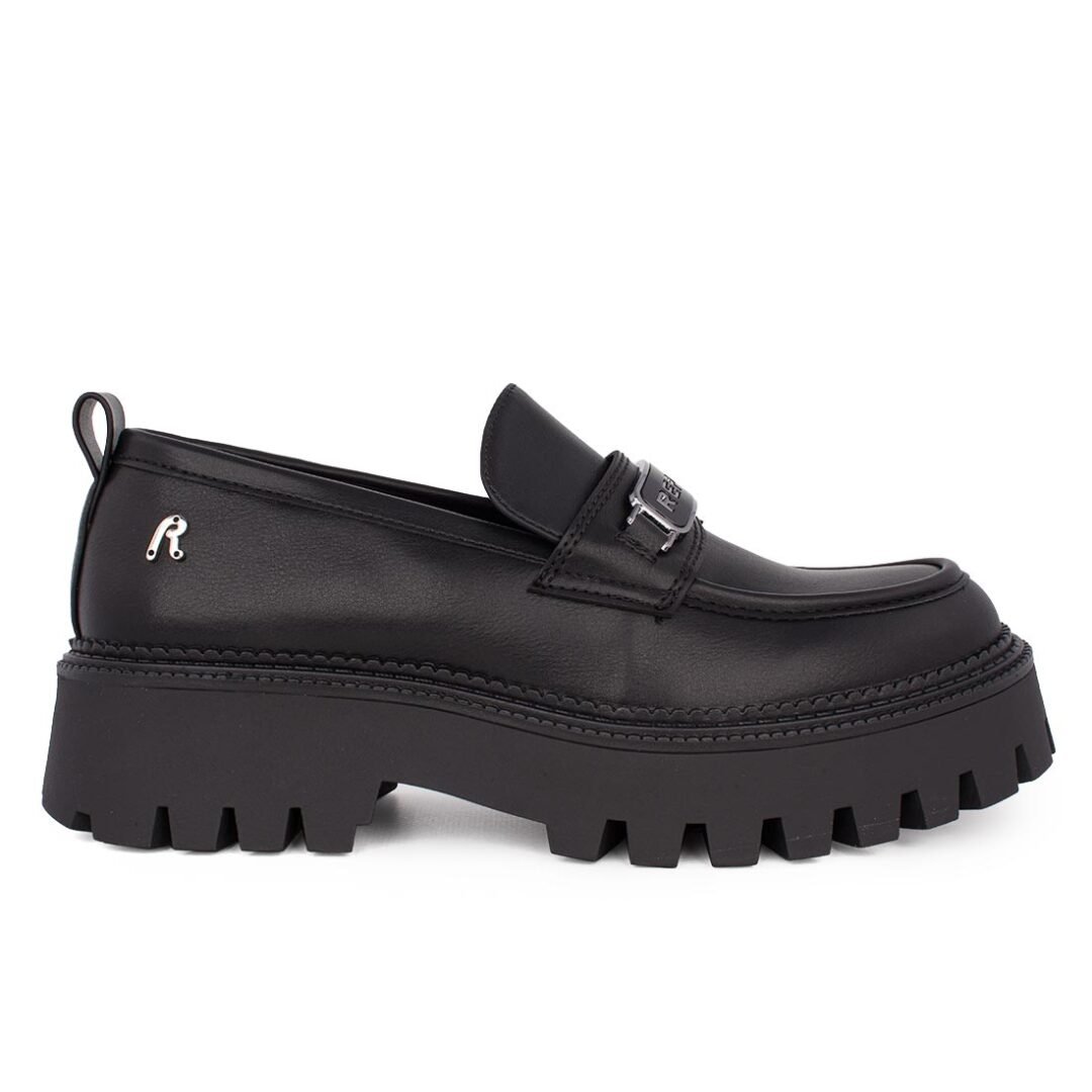 REPLAY ΓΥΝΑΙΚΕΙΑ LOAFERS NUMB TAG RL920005S 0003 BLACK