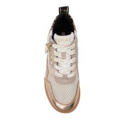 REPLAY ΓΥΝΑΙΚΕΙΑ SNEAKERS FIELD W CLASSIC RS9H0006L 2256 OFF WHITE - Image 5