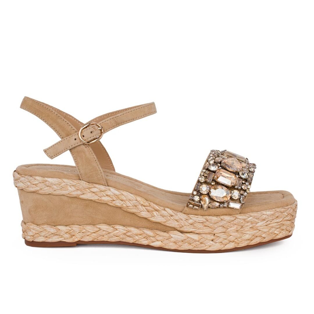 ALMA EN PENA ΓΥΝΑΙΚΕΙΕΣ ΔΕΡΜΑΤΙΝΕΣ ΠΛΑΤΦΟΡΜΕΣ V241014 SAND SUEDE