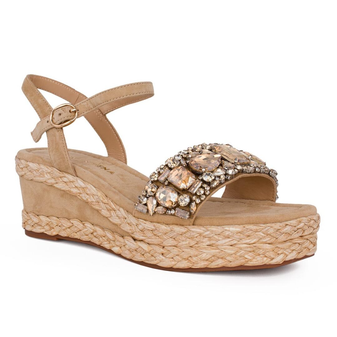 ALMA EN PENA ΓΥΝΑΙΚΕΙΕΣ ΔΕΡΜΑΤΙΝΕΣ ΠΛΑΤΦΟΡΜΕΣ V241014 SAND SUEDE - Image 2