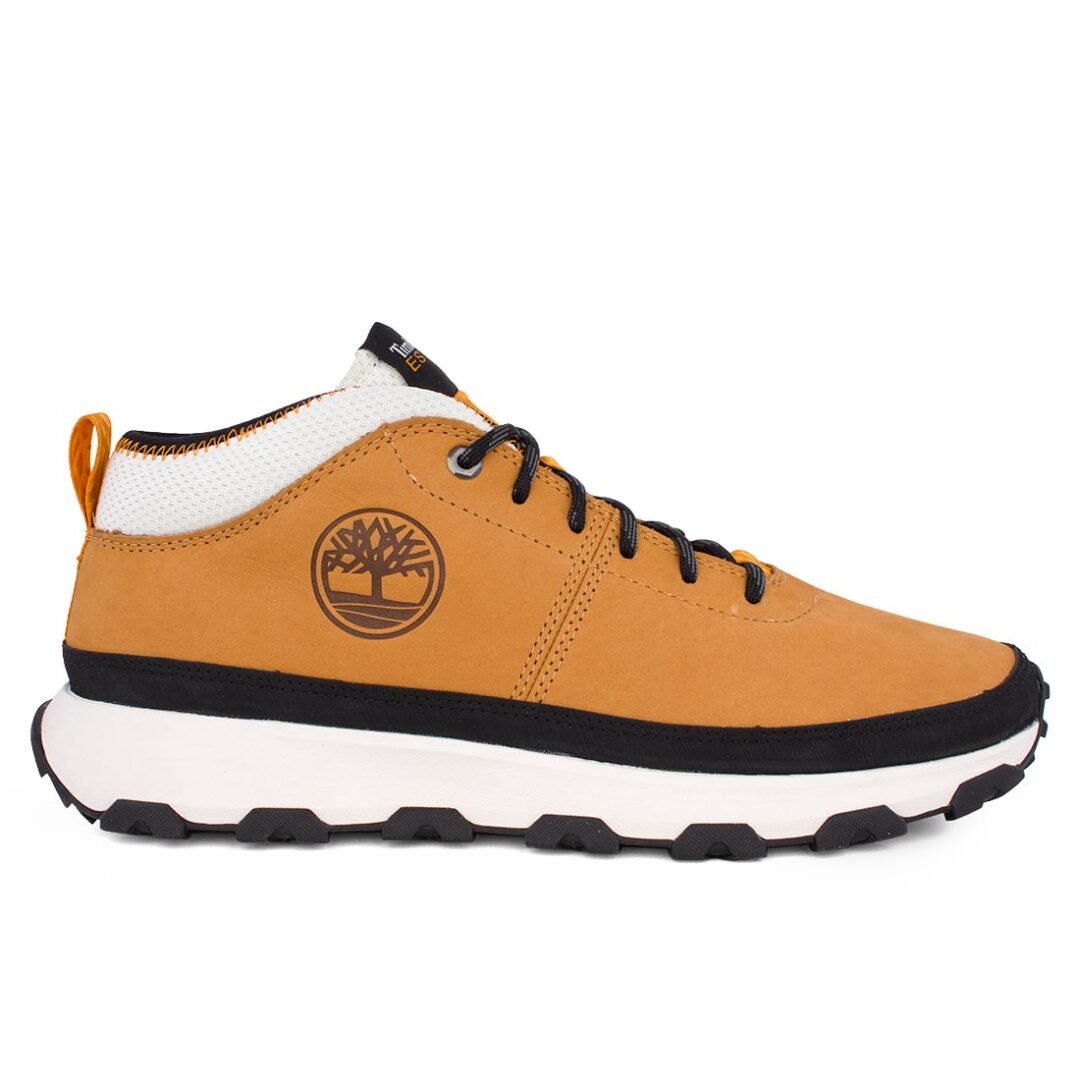TIMBERLAND ΑΝΔΡΙΚΑ ΔΕΡΜΑΤΙΝΑ ΜΠΟΤΑΚΙΑ WINSOR TRAIL MID A5TWV 231 WHEAT NUBUCK