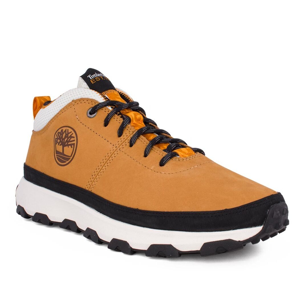 TIMBERLAND ΑΝΔΡΙΚΑ ΔΕΡΜΑΤΙΝΑ ΜΠΟΤΑΚΙΑ WINSOR TRAIL MID A5TWV 231 WHEAT NUBUCK - Image 2