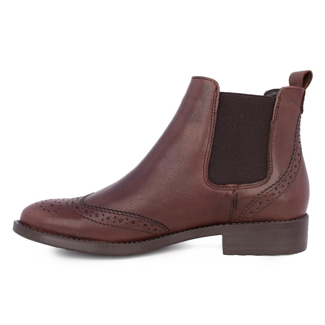 TAMARIS ΓΥΝΑΙΚΕΙΑ ΔΕΡΜΑΤΙΝΑ CHELSEA ΜΠΟΤΑΚΙΑ 1-25033-41 304 MOCCA - Image 3