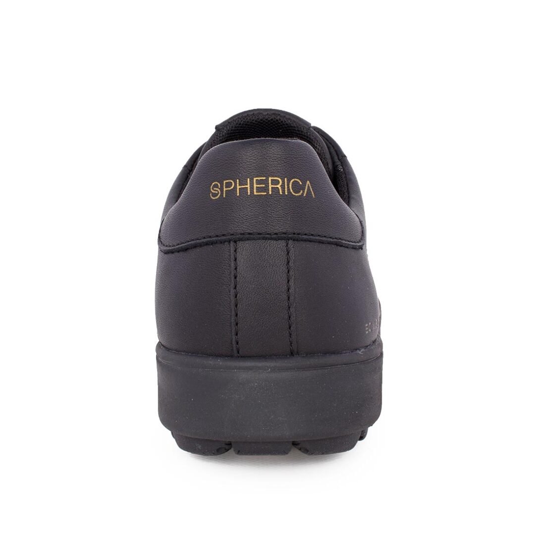 GEOX ΑΝΔΡΙΚΑ ΔΕΡΜΑΤΙΝΑ SNEAKERS SPHERICA ECUB-1 C BLACK NAPPA - Image 5