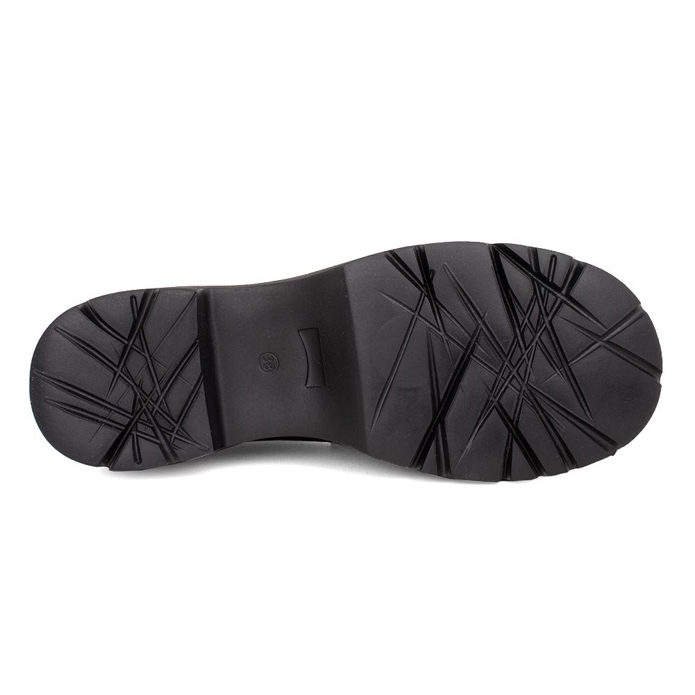 CAMPER ΓΥΝΑΙΚΕΙΑ ΔΕΡΜΑΤΙΝΑ LOAFERS MILAH K201425-002 ΜΑΥΡΑ - Image 4