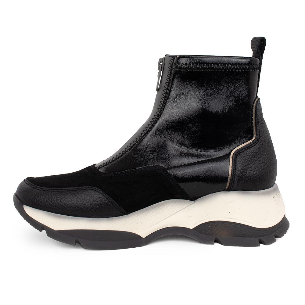 HISPANITAS ΓΥΝΑΙΚΕΙΑ ΔΕΡΜΑΤΙΝΑ SPORT ΜΠΟΤΑΚΙΑ HI222202 BLACK - Image 3