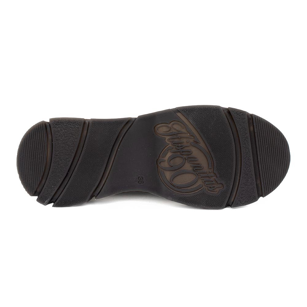 HISPANITAS ΓΥΝΑΙΚΕΙΑ ΔΕΡΜΑΤΙΝΑ SPORT ΜΠΟΤΑΚΙΑ HI222202 BLACK - Image 4