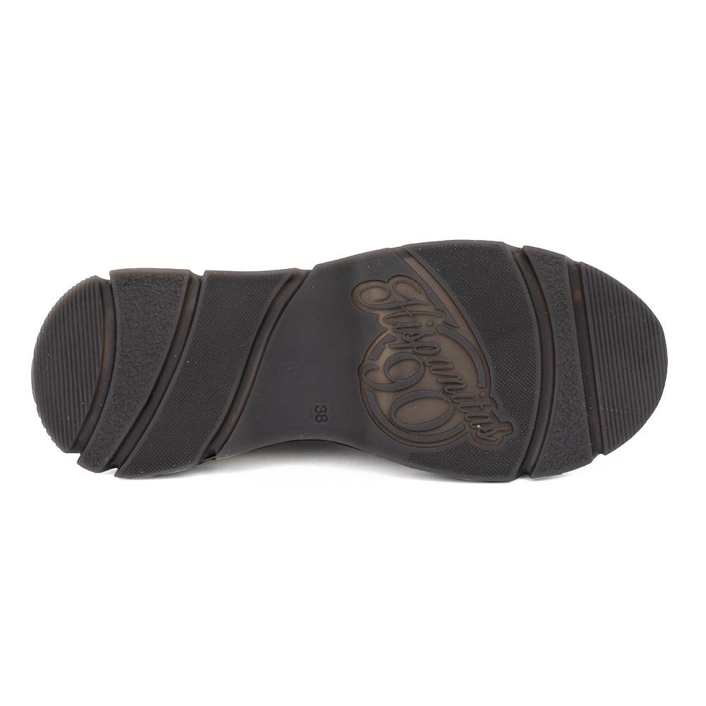 HISPANITAS ΓΥΝΑΙΚΕΙΑ ΔΕΡΜΑΤΙΝΑ SPORT ΜΠΟΤΑΚΙΑ HI222202 ASPHALT - Image 4
