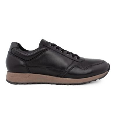 S.OLIVER ΑΝΔΡΙΚΑ ΔΕΡΜΑΤΙΝΑ CASUAL ΠΑΠΟΥΤΣΙΑ 5-13627-41 001 BLACK