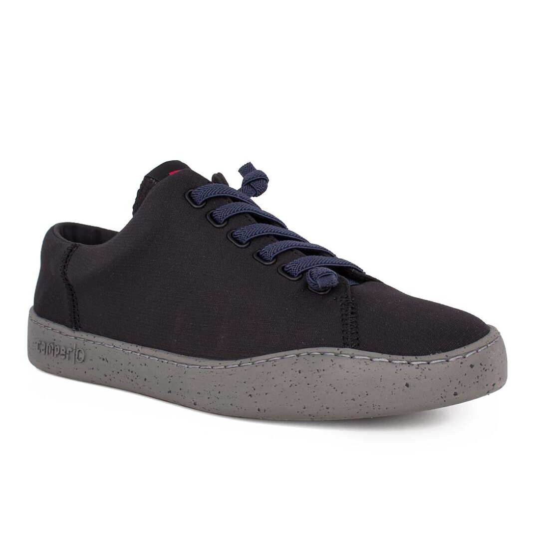 CAMPER ΑΝΔΡΙΚΑ ΥΦΑΣΜΑΤΙΝΑ SNEAKERS PEU TOURING TEXT K100881-001 BLACK - Image 2