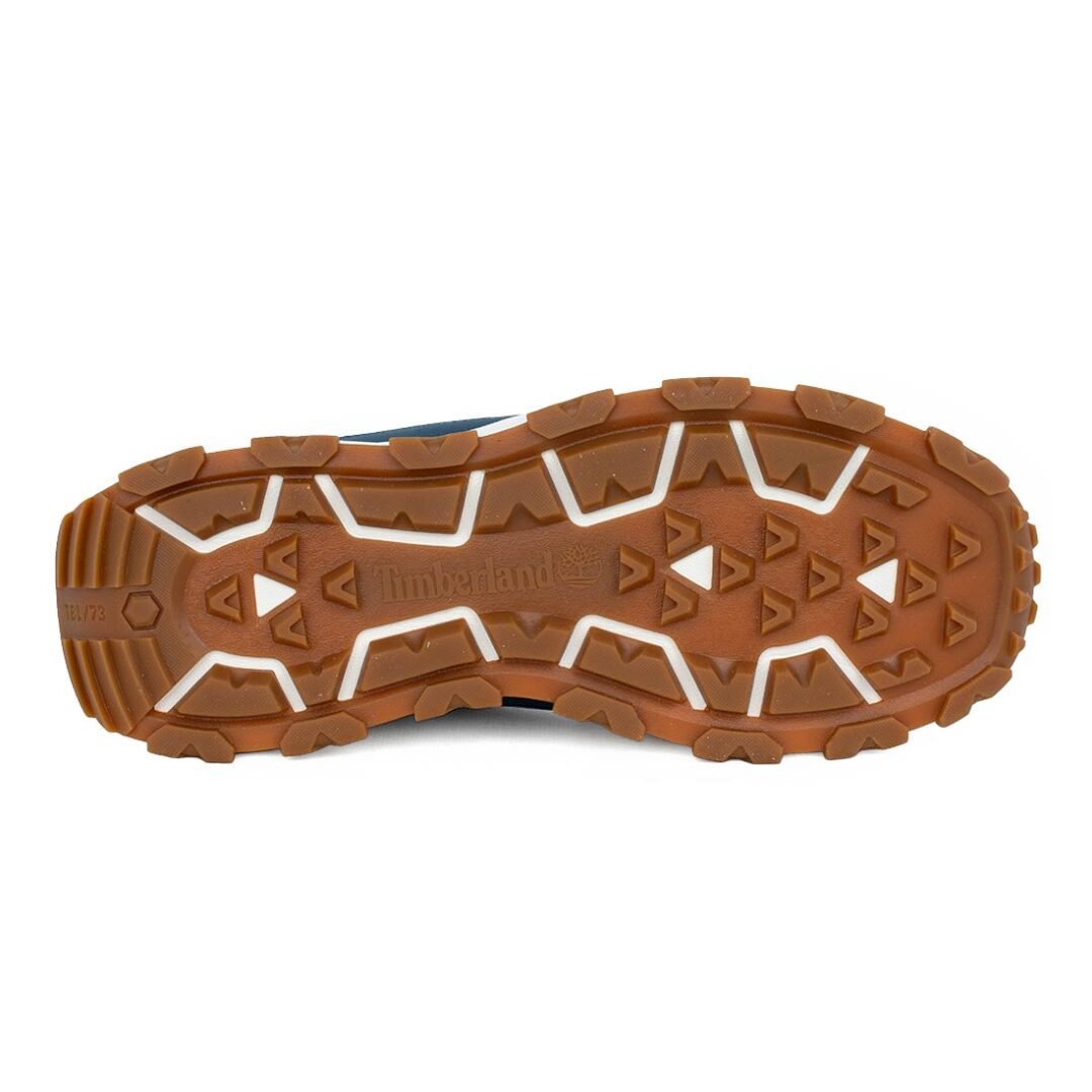 TIMBERLAND ΑΝΔΡΙΚΑ ΔΕΡΜΑΤΙΝΑ SNEAKERS WINSOR PARK OXFORD BROWN NUBUCK WITH BEIGE - Image 4