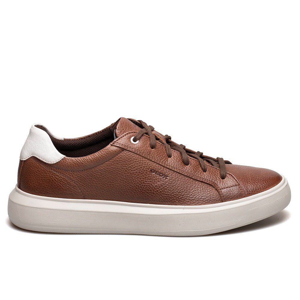 GEOX ΑΝΔΡΙΚΑ ΔΕΡΜΑΤΙΝΑ SNEAKERS DEIVEN B ΚΟΝΙΑΚ