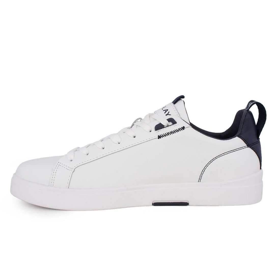 REPLAY ΑΝΔΡΙΚΑ SNEAKERS POLYS 1981 RZ3P0021L 0122 WHITE/NAVY - Image 3