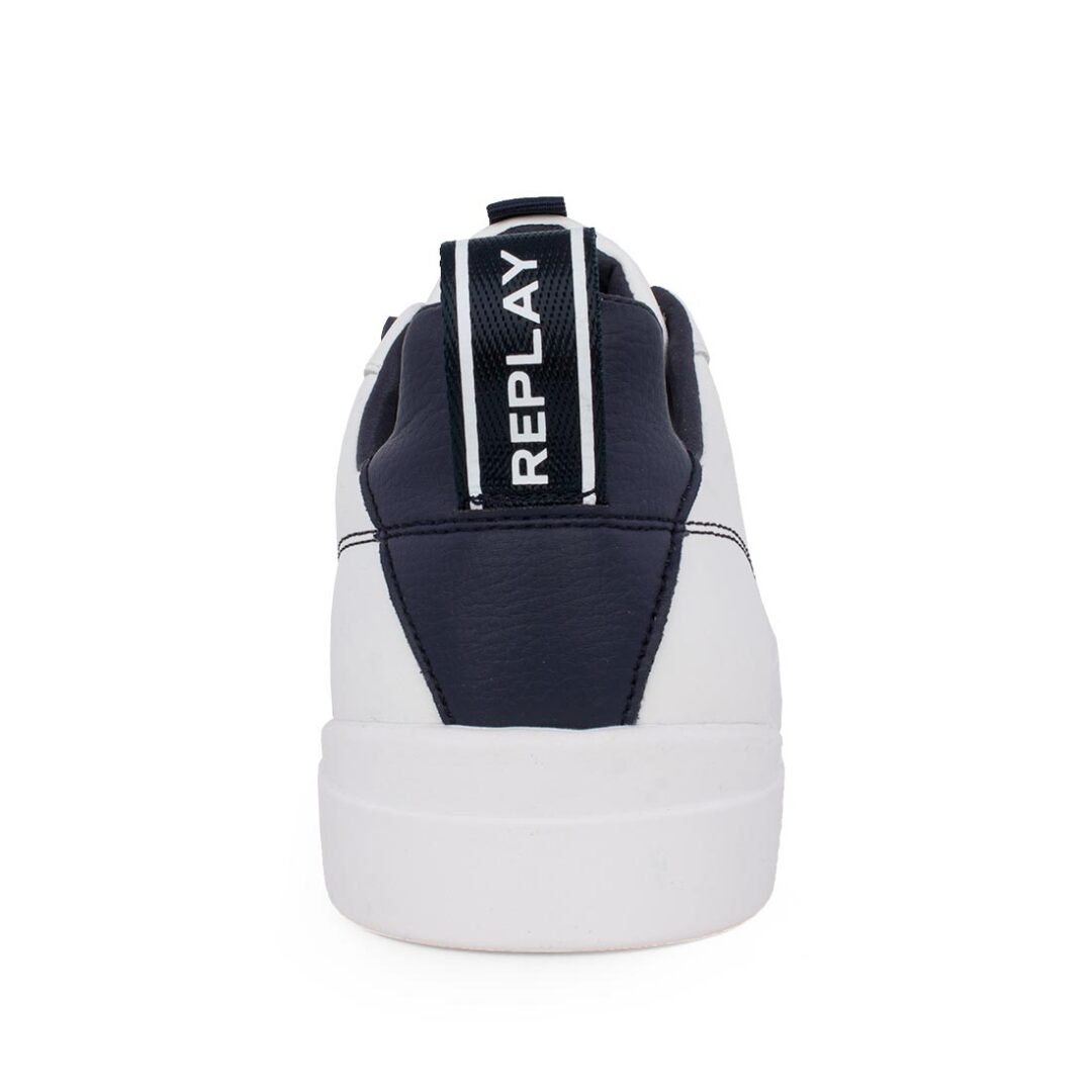 REPLAY ΑΝΔΡΙΚΑ SNEAKERS POLYS 1981 RZ3P0021L 0122 WHITE/NAVY - Image 4