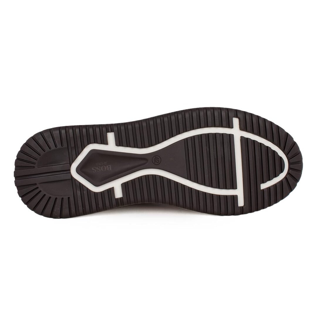 BOSS SHOES ΑΝΔΡΙΚΑ ΔΕΡΜΑΤΙΝΑ SNEAKERS Z640 COGNAC BURN - Image 4