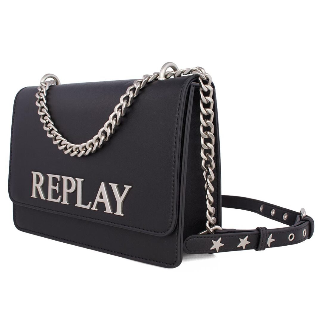 REPLAY ΓΥΝΑΙΚΕΙΑ CROSSBODY ΤΣΑΝΤΑ FW3000.001.A0362B 098 BLACK - Image 2
